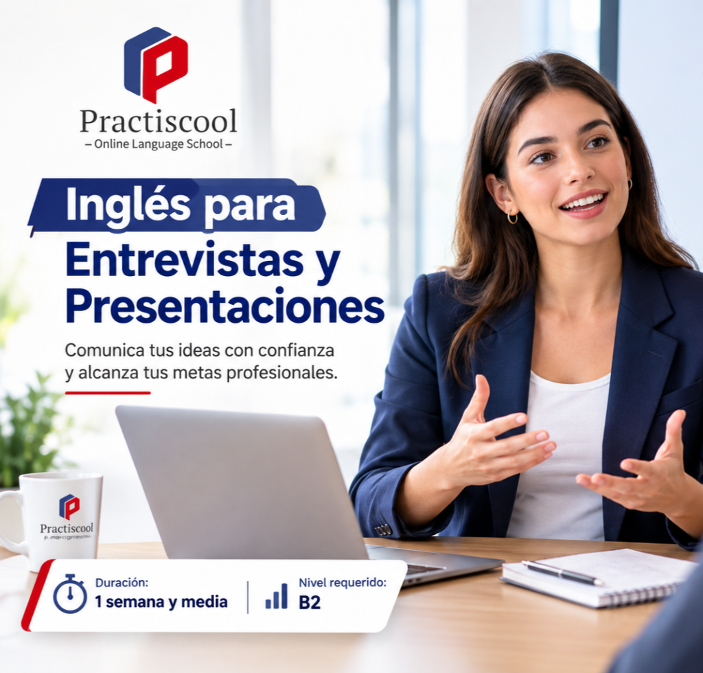 Inglés para entrevistas y presentaciones (Super-Intensivo)